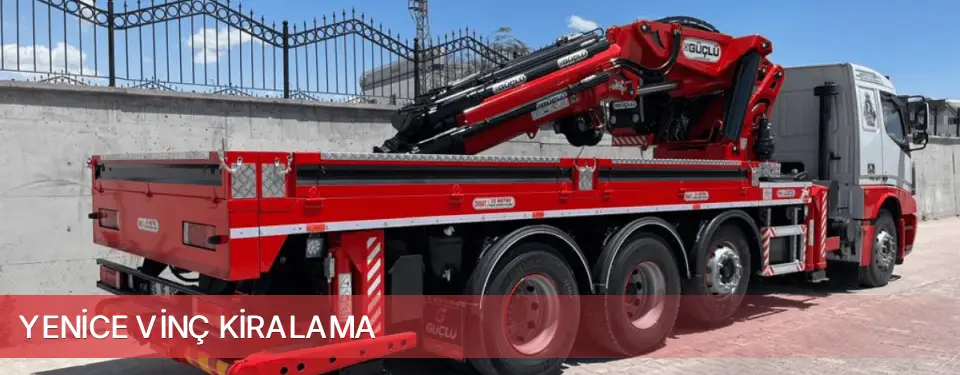 Yenice İlçemi Vinç Kiralama